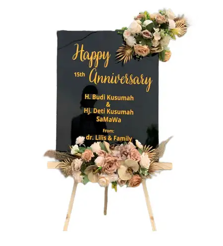 Papan Bunga Akrilik Labuhan Ratu Iii